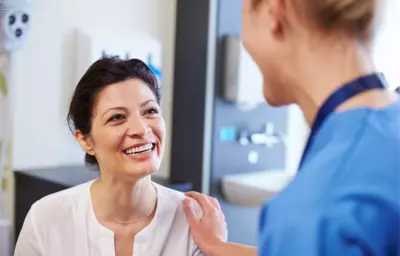 doctor consulting with patient