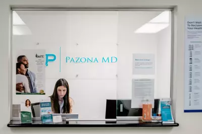 Pazona MD office window