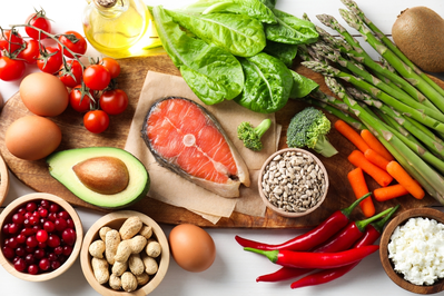 a healthy diet can help with reinvention